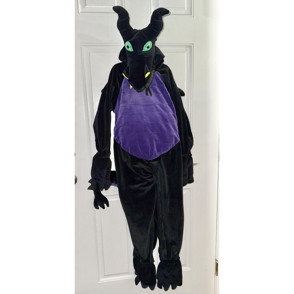 Disney Store Villain Maleficent Dragon Halloween Costume Kids Size 8-10 NEW